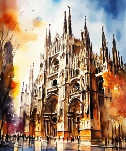 Milan Cathedral Art Diamond Painting