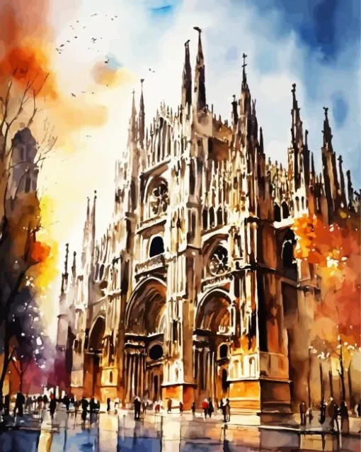 Milan Cathedral Art Diamond Painting