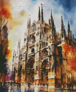 Milan Cathedral Art Diamond Painting