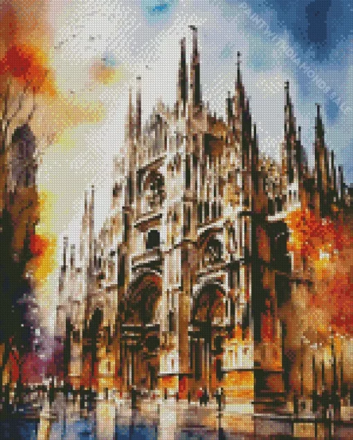 Milan Cathedral Art Diamond Painting