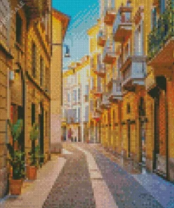 Milan Streets Diamond Painting