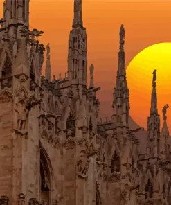 Milan Sunset Diamond Painting