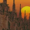 Milan Sunset Diamond Painting