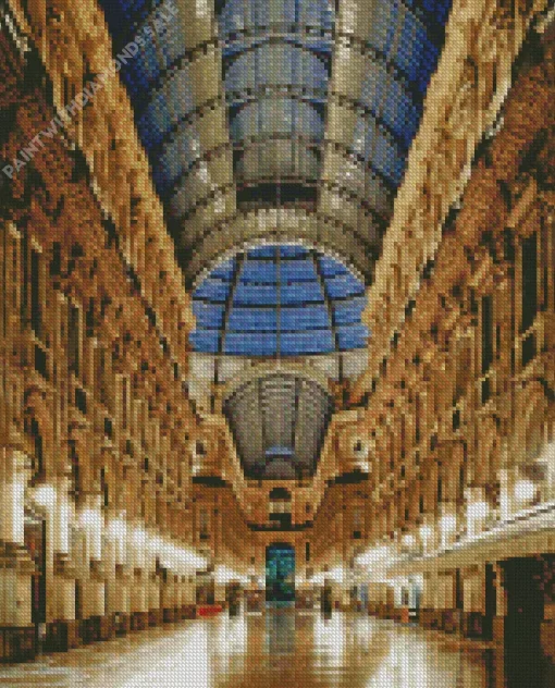 Milano Galleria Vittorio Emanule Diamond Painting