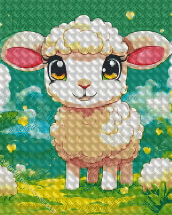 pink Sheep Diamond Paintings Pink Sheep Diamond Painting
