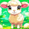 Pink Sheep Diamond Painting