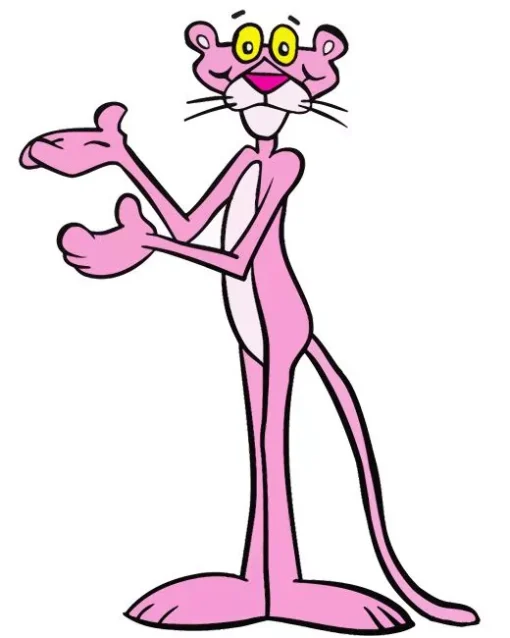 Pink Panther Character Diamond Painting