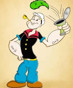 Popeye Art Diamond Painting