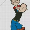 Popeye Sailor Man Cartoon Diamond Painting