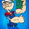 Popeye The Sailor Man Animation Diamond Painting