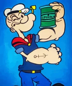 Popeye The Sailor Man Animation Diamond Painting