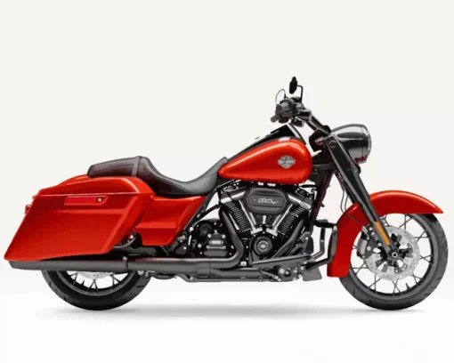 Red Harley Davidson Diamond Painting