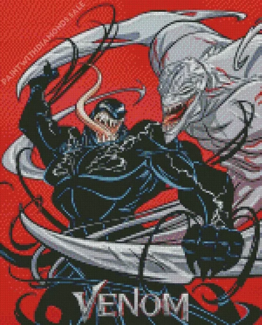 Riot Marvel In Venom Diamond Painting