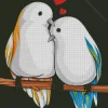 Romantic Couple Of Birds Diamond Painting