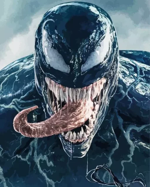 Scary Venom Diamond Painting