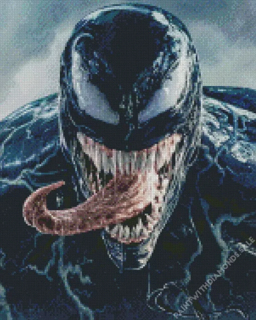 Scary Venom Diamond Painting