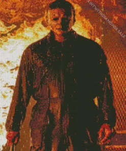 Scary Michael Myers Diamond Painting