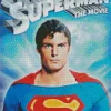 Superman Film Poster Diamond Painting