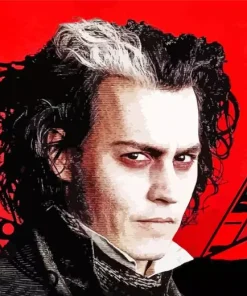 Sweeney Todd Johnny Depp Art Diamond Painting