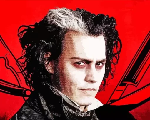 Sweeney Todd Johnny Depp Art Diamond Painting