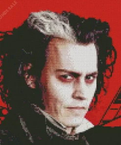 Sweeney Todd Johnny Depp Art Diamond Painting