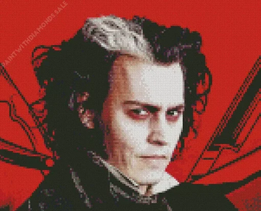 Sweeney Todd Johnny Depp Art Diamond Painting