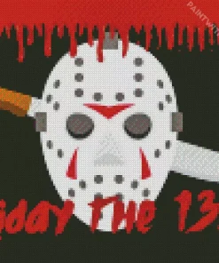 The Friday The 13th Diamond Painting