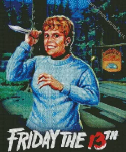 The Friday The 13th Character Poster Diamond Painting