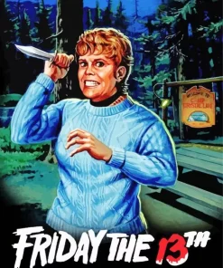 The Friday The 13th Character Poster Diamond Painting