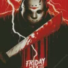 The Friday The 13th Film Poster Diamond Painting