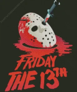 The Friday The 13th Poster Diamond Painting