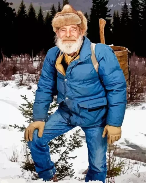 Tom Oar In Mountain Men Diamond Painting