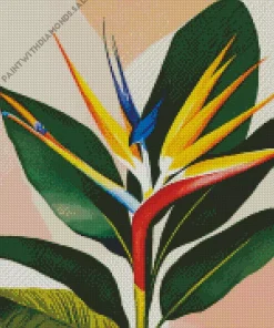 Tropical Bird Of Paradise Diamond Painting