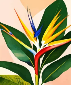 Tropical Bird Of Paradise Diamond Painting