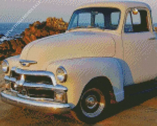 Vintage Pickup Truck Diamond Painting