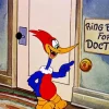 Woody Woodpecker In Knock Knock Diamond Painting