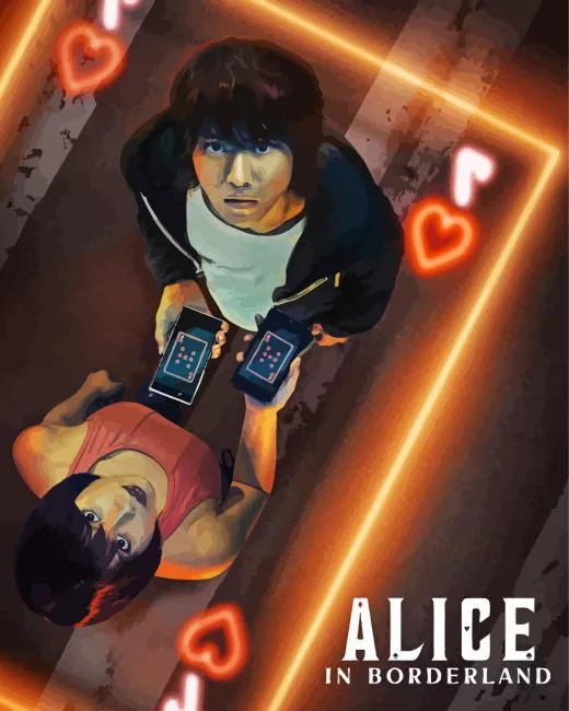 Alice in Borderland poster Diamond Paints Alice In Borderland Poster Diamond Painting