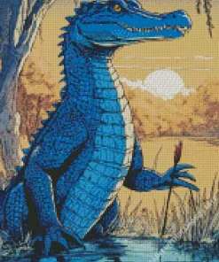 Alligator Art Diamond Painting