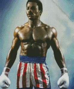 Apollo Creed Rocky Diamond Painting