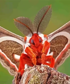 Atlas Moth Diamond Painting
