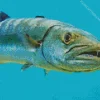 Barracuda With Teeth Diamond Painting