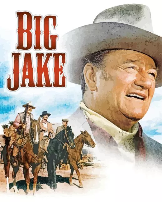 Big Jake Diamond By Numbers Big Jake Diamond Painting