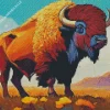 Bison Animal Diamond Painting