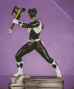 Black Power Ranger Diamond Painting