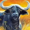 Buffalo Animal Art Diamond Painting