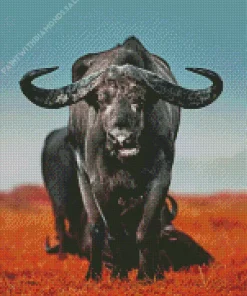 Buffalo Animal Diamond Painting