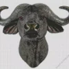 Buffalo Head Diamond Painting