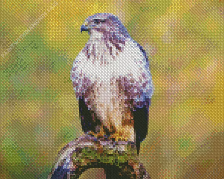 Common Buzzard bird Diamond Dotz Common Buzzard Bird Diamond Painting