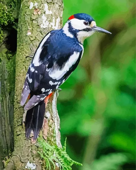 Dendrocopos Diamond Paints Dendrocopos Diamond Painting