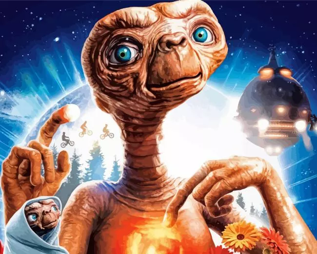 ET The Extra Terrestrial movie Diamond Paints ET The Extra Terrestrial Movie Diamond Painting